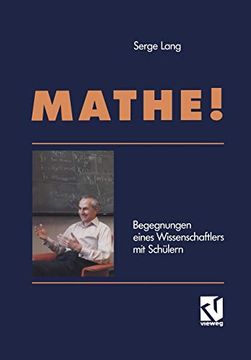 portada Mathe! Begegnungen Eines Wissenschaftlers mit Schülern (in German)