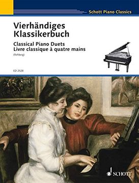 portada classical piano duets: easy original piano duets (en Inglés)
