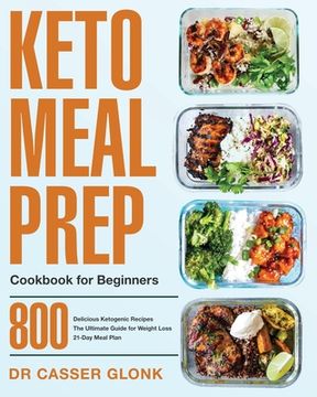 portada Keto Meal Prep Cookbook for Beginners (en Inglés)