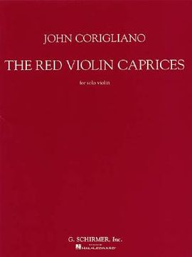 portada The red Violin Caprices: For Solo Violin (en Inglés)