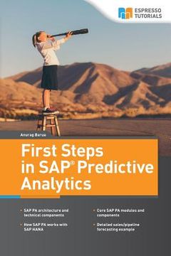 portada First Steps in sap Predictive Analytics (en Inglés)