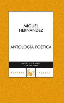 portada Antologia Poetica - Miguel Hernandez