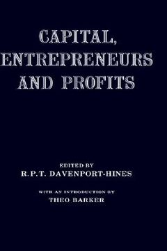 portada capital, entrepreneurs and profits (en Inglés)