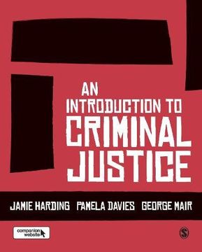 portada An Introduction to Criminal Justice (in English)