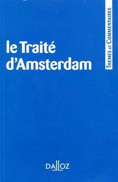 portada Le Traité D'amsterdam