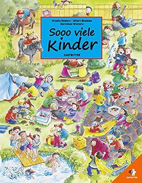 portada Sooooo Viele Kinder: Ein Wimmelbilderbuch Über die Einzigartigkeit Kindlicher Gefühle. (en Alemán)