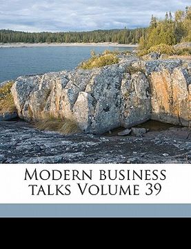 portada modern business talks volume 39 (en Inglés)