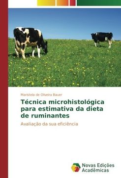 portada Técnica microhistológica para estimativa da dieta de ruminantes: Avaliação da sua eficiência