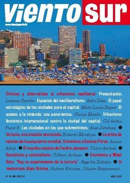 portada Viento sur 181: Críticas y Alternativas al Urbanismo Neoliberal (in Spanish)