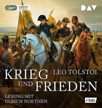 portada Krieg und Frieden (Mp3-Ausgabe, Ungekürzte Lesung): 6 Mp3-Cds (en Alemán)