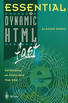 portada essential dynamic html fast: developing an interactive web site (in English)