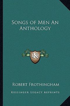 portada songs of men an anthology (in English)