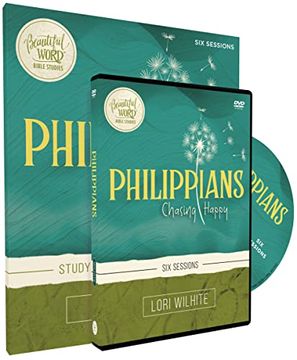portada Philippians Study Guide With Dvd: Chasing Happy (Beautiful Word Bible Studies) (en Inglés)