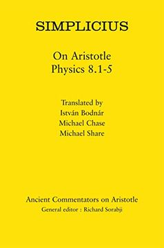 portada Simplicius: On Aristotle Physics 8. 1-5 (Ancient Commentators on Aristotle) (en Inglés)