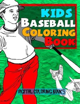 portada Kids Baseball Coloring Book (in English)