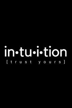 portada Intuition - Trust Yours (en Inglés)