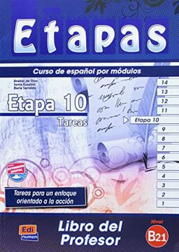 portada Etapas Level 10 Tareas - Libro del Profesor + CD [With CD (Audio)] (in Spanish)