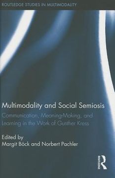 portada multimodality and social semiosis (en Inglés)