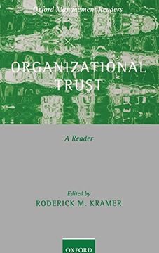 portada Organizational Trust: A Reader (Oxford Management Readers) 