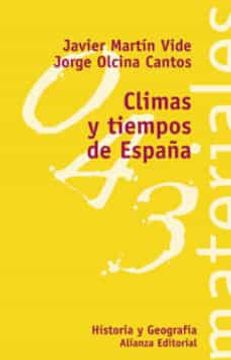 portada Climas y Tiempos de Espana (in Spanish)