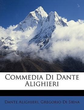 portada commedia di dante alighieri (en Inglés)