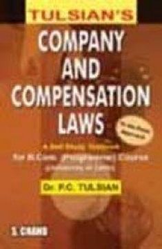 portada Tulsian's Company Compensation Laws