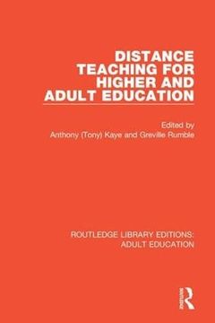 portada Distance Teaching for Higher and Adult Education (in English)