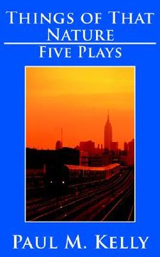 portada things of that nature: five plays (in English)