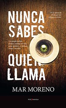 portada Nunca Sabes Quien Llama (in Spanish)