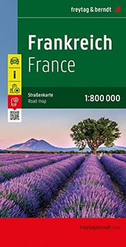 portada Francia, Mapa de Carreteras (1: 800000) (Freytag & Berndt)