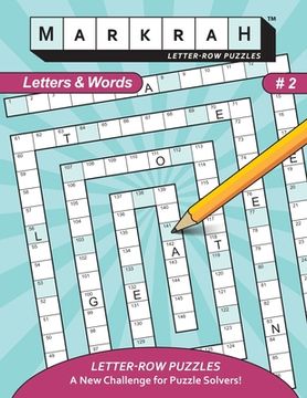 portada MARKRAH LETTER-ROW PUZZLES Letters and Words, Book 2 (in English)
