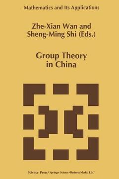 portada Group Theory in China (en Inglés)