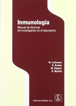 portada Inmunología: Manual de Técnicas de Investigación en el Laboratorio (in Spanish)