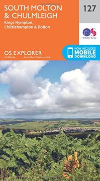 portada South Molton and Chulmleigh (OS Explorer Map)