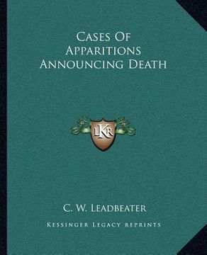 portada cases of apparitions announcing death (in English)