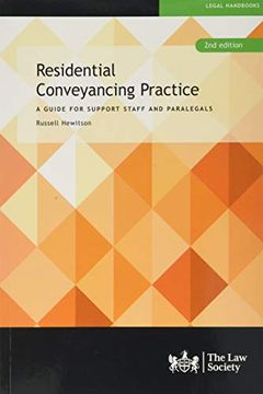 portada Residential Conveyancing Practice: A Guide for Support Staff and Paralegals (en Inglés)