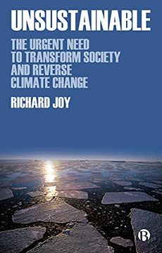 portada Unsustainable: The Urgent Need to Transform Society and Reverse Climate Change (in English)