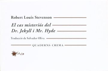 portada El cas misteriós del Dr. Jekyll i Mr. Hyde (Quaderns) (en Catalá)