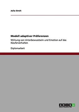 portada Modell adaptiver Präferenzen (German Edition)