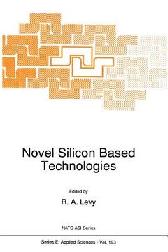 portada Novel Silicon Based Technologies (en Inglés)