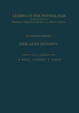 portada Der Gesichtssinn Grundzüge der Physiologischen Optik (Lehrbuch der Physiologie)
