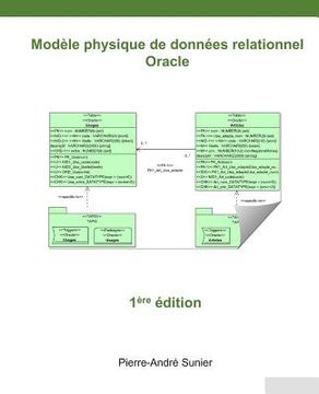 portada Modèle physique de données relationnel: Oracle (en Francés)