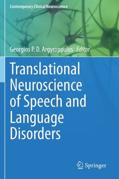 portada Translational Neuroscience of Speech and Language Disorders (en Inglés)
