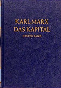 portada Das Kapital Kritik der Politischen Ökonomie, der Produktionsprozess des Kapitals (in German)