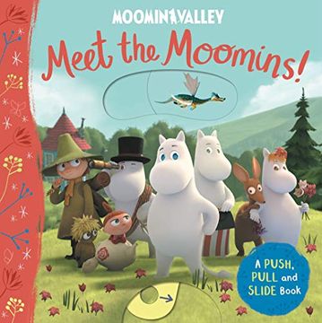 portada Meet the Moomins! A Push, Pull and Slide Book (en Inglés)