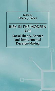 portada Risk in the Modern Age: Social Theory, Science and Environmental Decision-Making (en Inglés)