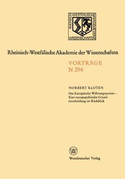portada Das Europäische Währungssystem ― Eine europapolitische Grundentscheidung im Rückblick: e. europapolit. Grundentscheidung im Rückblick (German Edition)