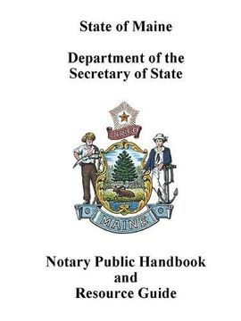 portada Maine Notary Public Handbook and Resource Guide (en Inglés)