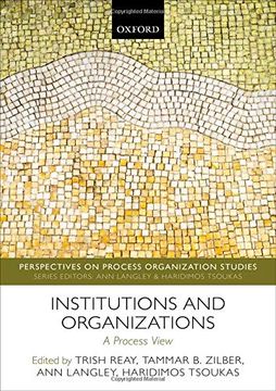 portada Institutions and Organizations: A Process View (Perspectives on Process Organization Studies) 