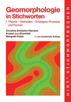 portada Geomorphologie in Stichworten i: Theorie - Methoden - Endogene Prozesse und Formen (Hirt's Stichwortbücher) 